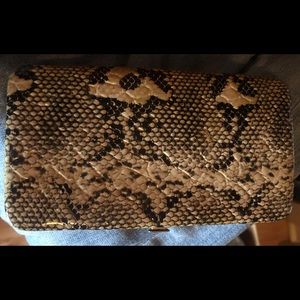 Animal print wallet